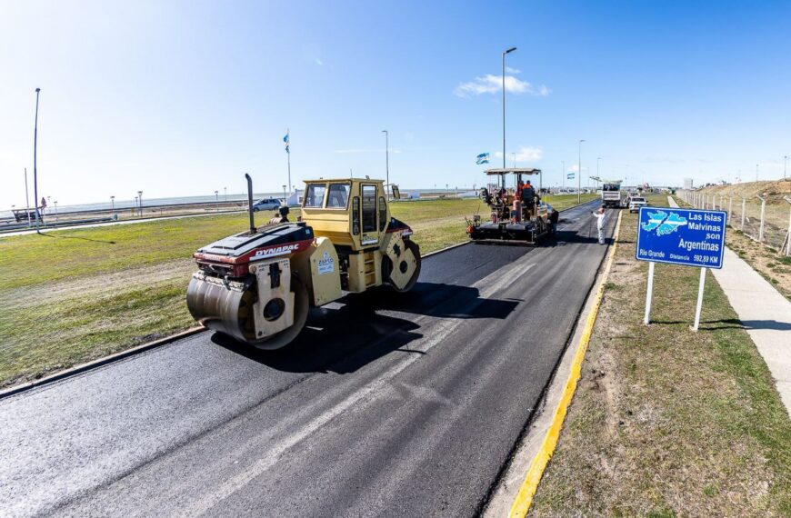 Quedó habilitado el primer tramo en obra de Avenida Héroes de Malvinas