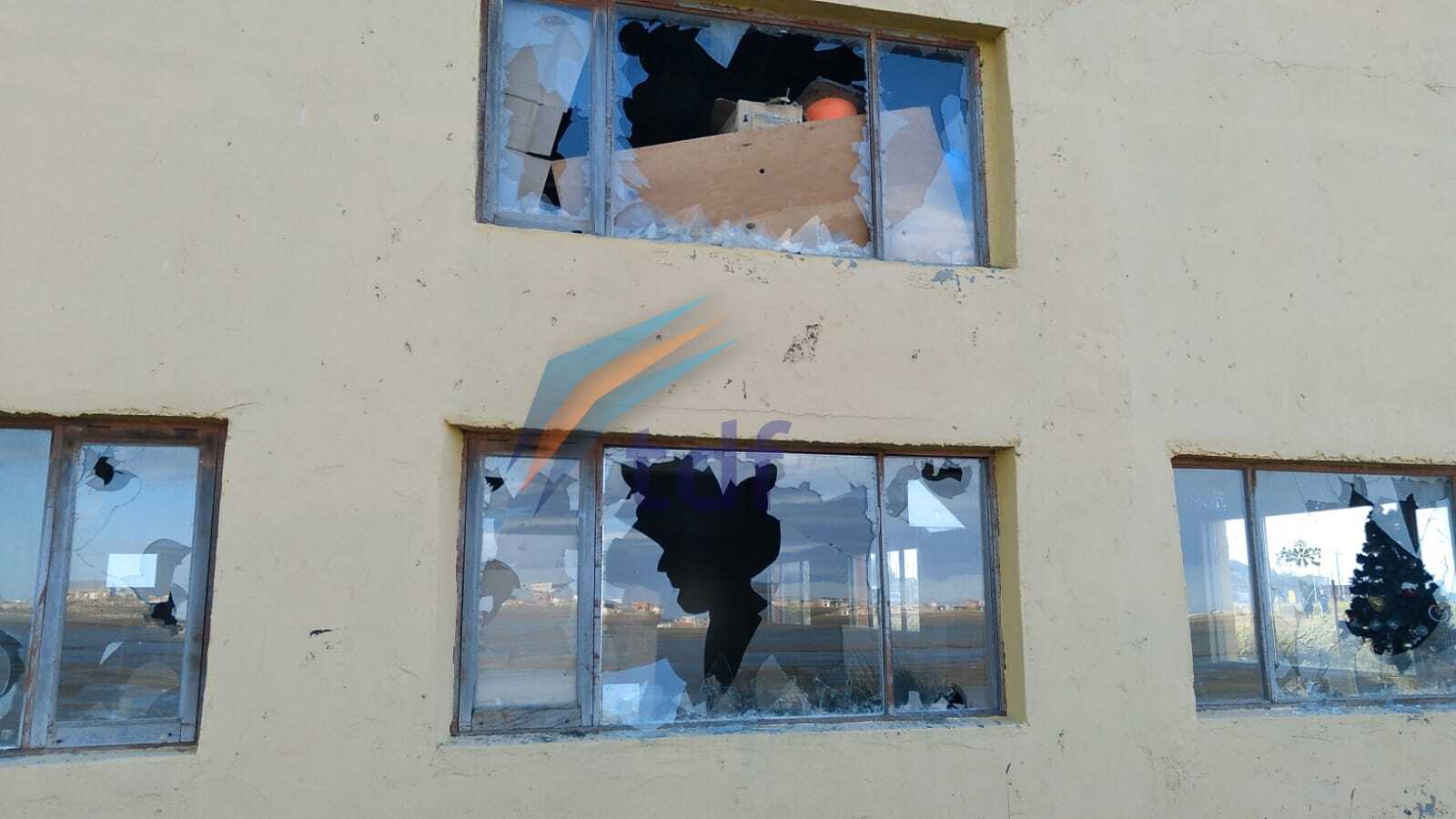 Destrozos y vandalismo en el Club Náutico Ioshlelk Oten