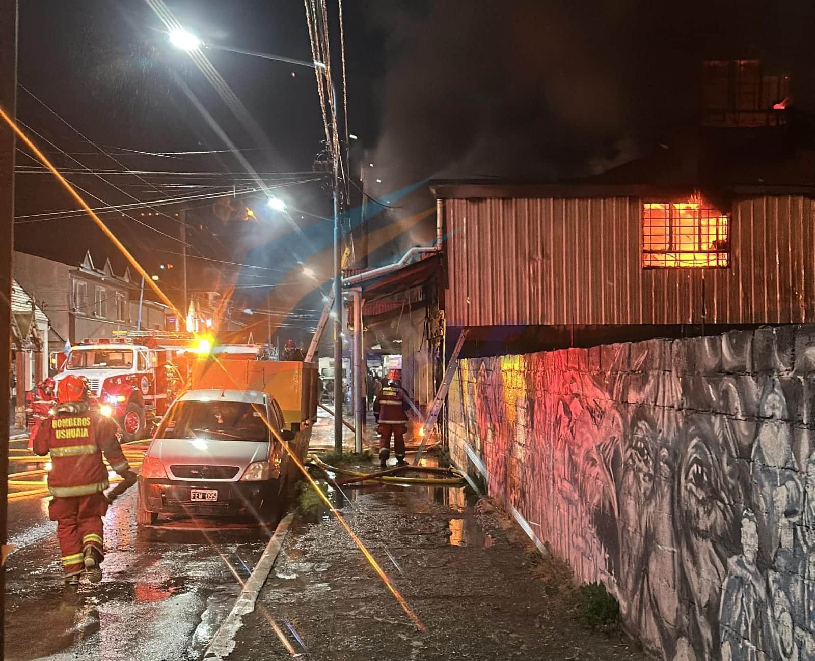 Un hombre aprehendido por el incendio al supermercado «La Victoria» en Ushuaia