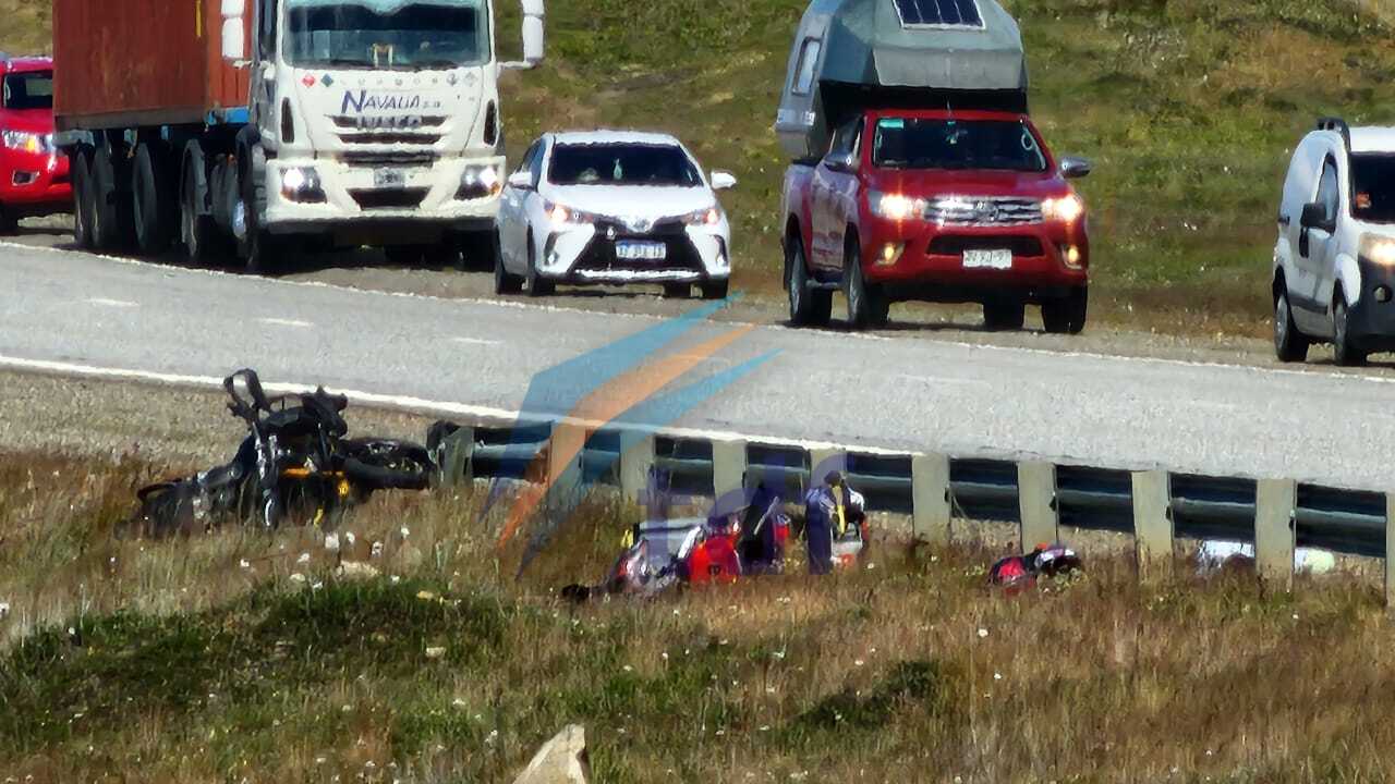 Accidente fatal en Ruta 3: Un hombre falleció y una mujer trasladada en cordón sanitario a Río Grande