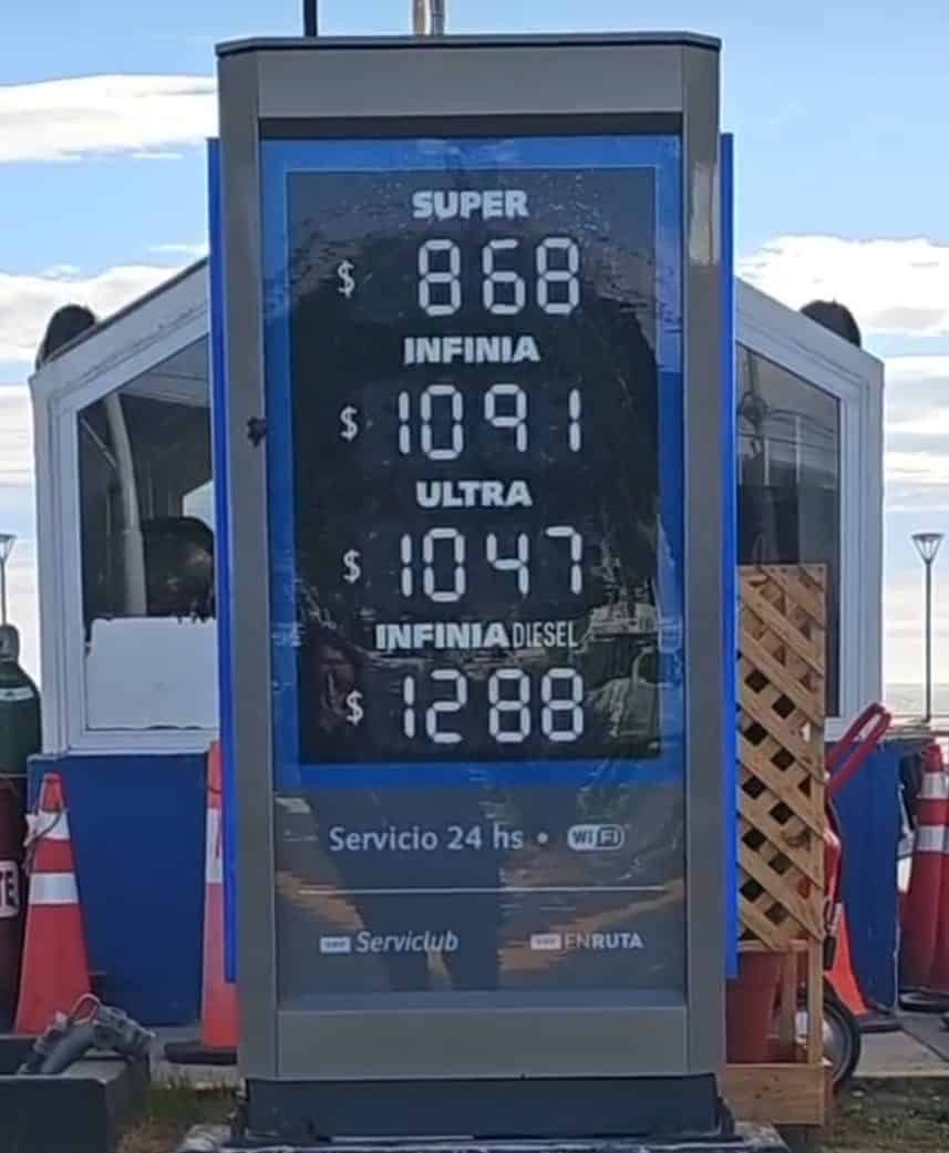 Volvió a aumentar el combustible