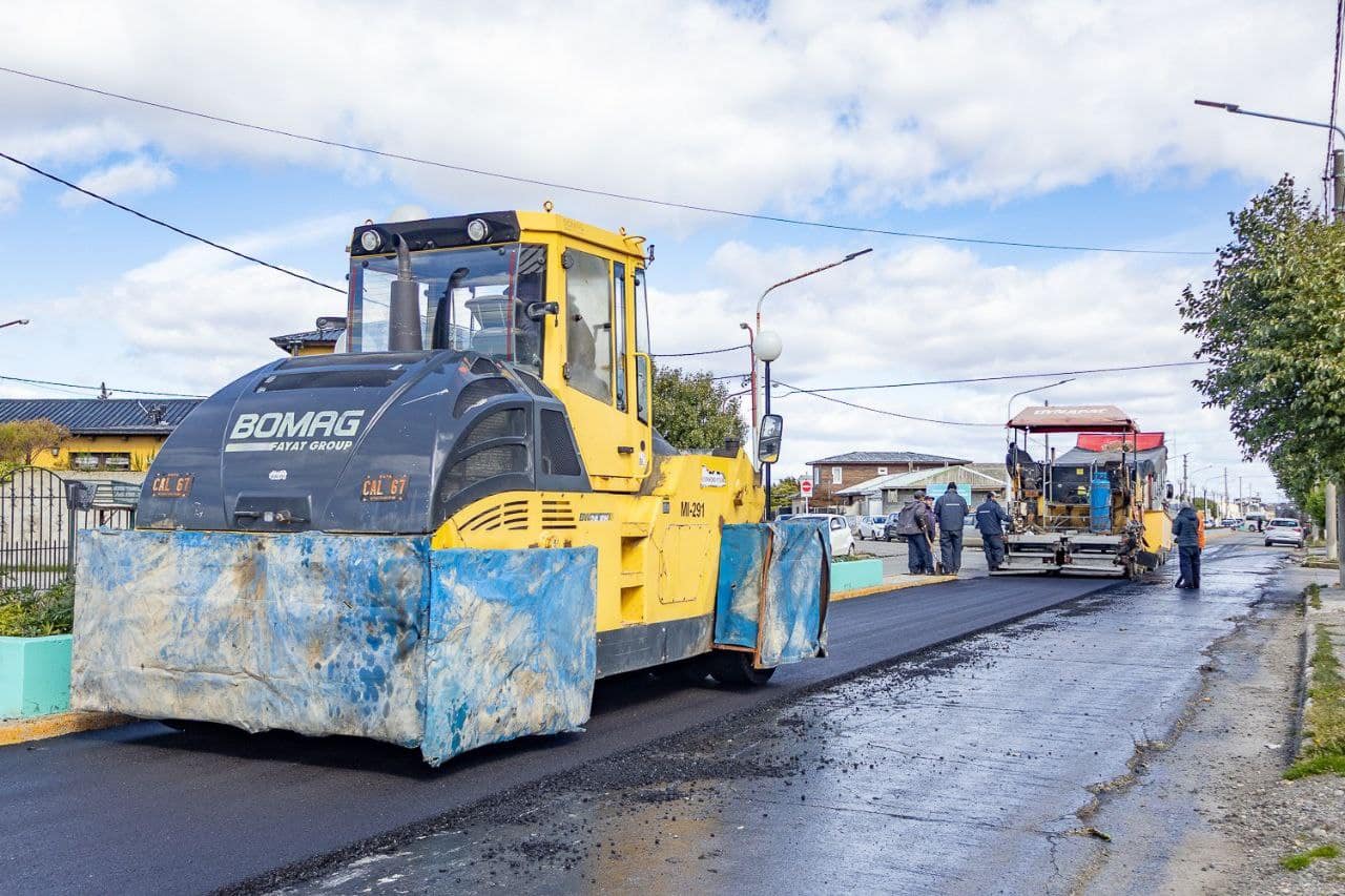 Finalizó la obra de recapado asfáltico sobre calle Liniers